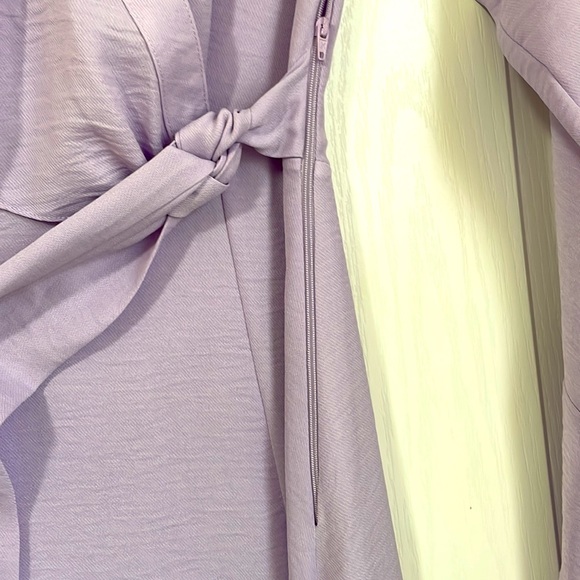 ASOS lilac  wrap dress US 2 EU 34 - Picture 4 of 5